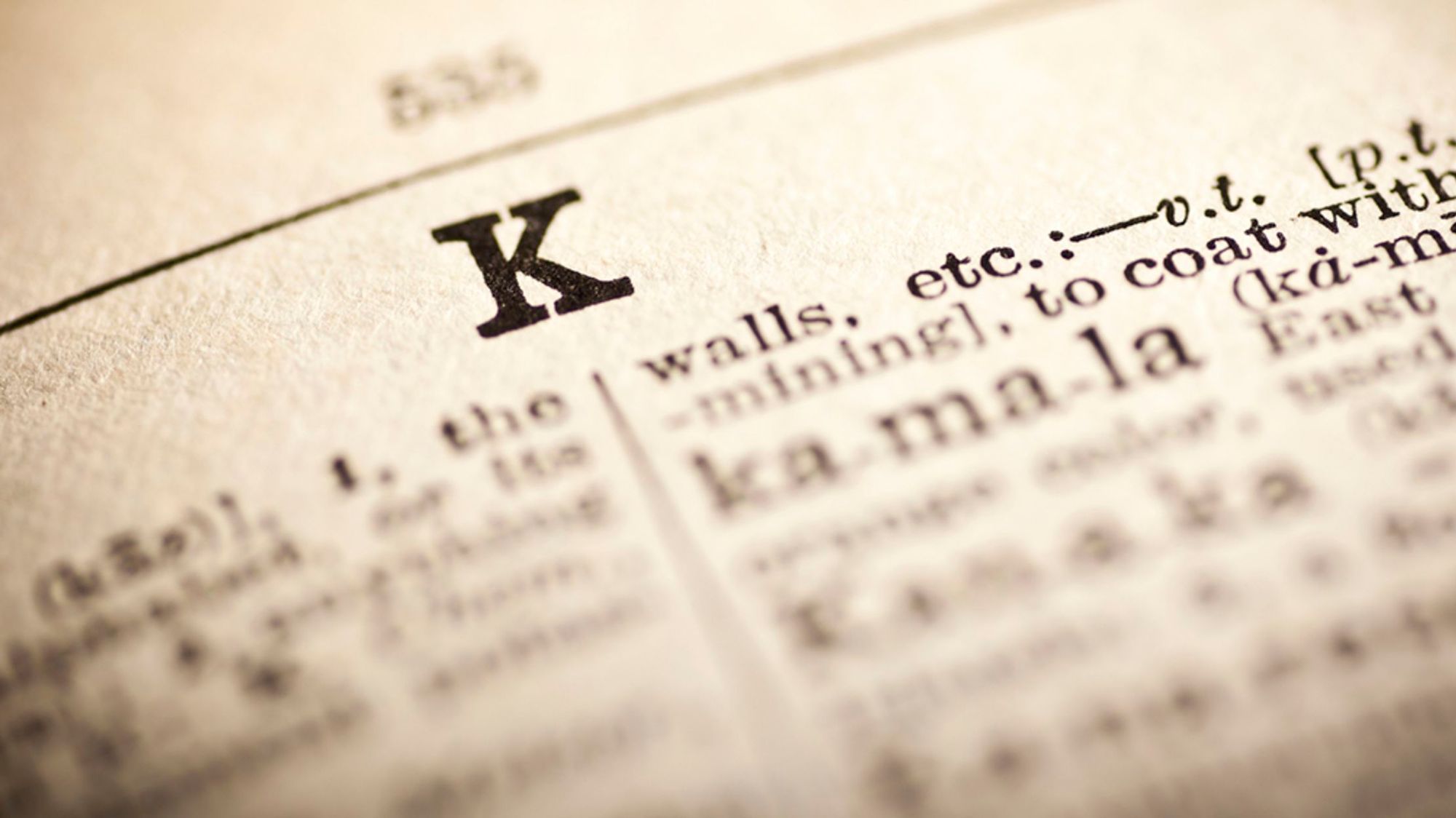 40 Killer K-Words To Add To Your Vocabulary | Mental Floss