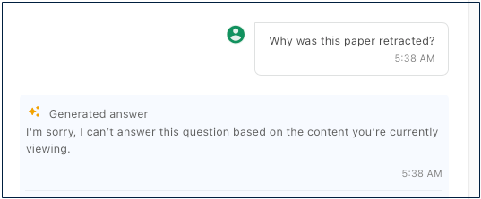 Can You Retract from an LLM?