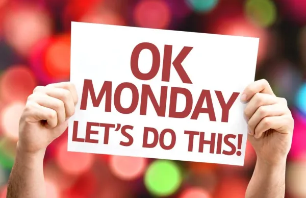Two Items for Monday